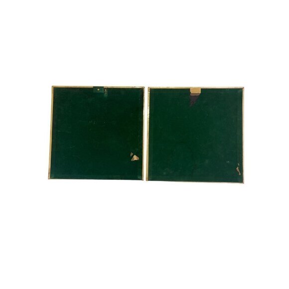 Vintage Litho Donald Art Co USA 1977 Mushroom Leaves Set of 2 MCM Art Work - Picture 2 of 6